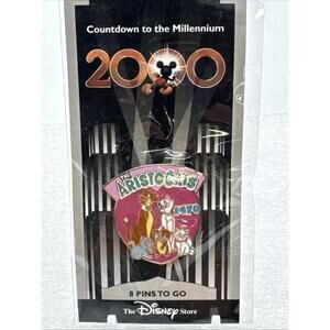 Disney Countdown To The Millennium Series #9 The Aristocats Pin New — NIP